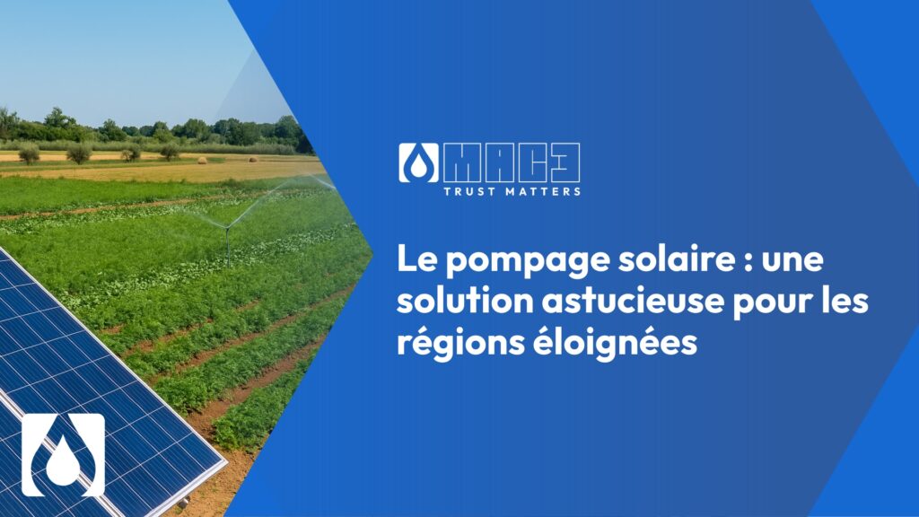 Pompage solaire: Hydrosolar Mac3